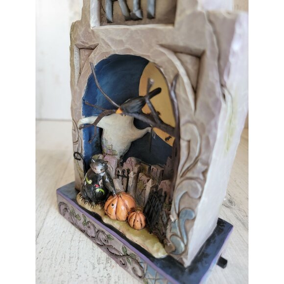 Jim shore Haunted Eve 4017589 Tombstone Halloween home decor - Picture 3 of 9